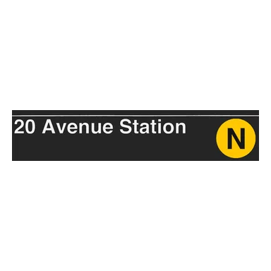 20 Avenue Station