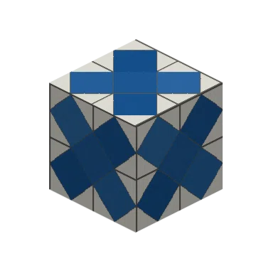 Blue Diamond Mosaic