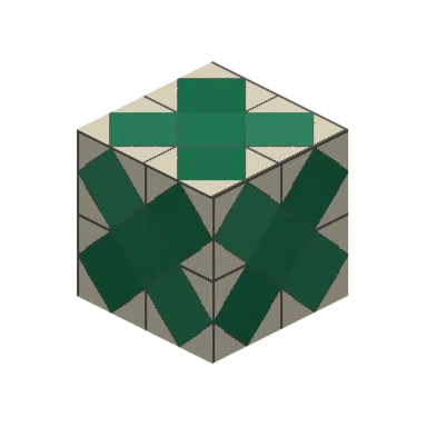 Green Diamond Mosaic