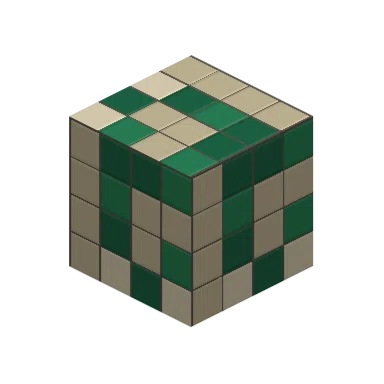 Mosaic Green Cream
