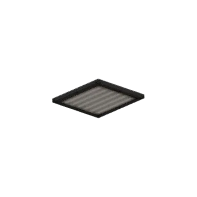 Square Fluorescent Ceiling Light