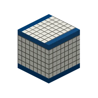 Station Mosaic Blue Trim